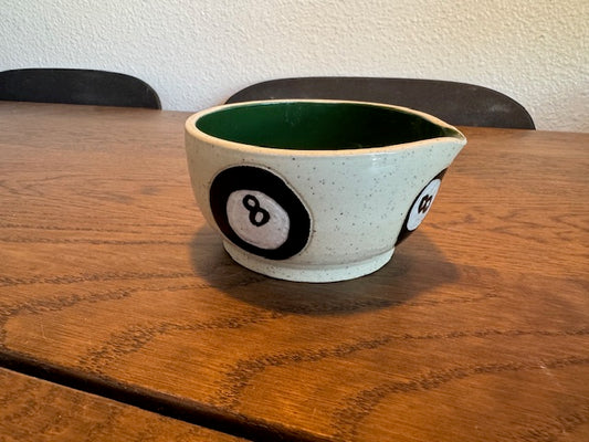 8 ball Matcha Bowl