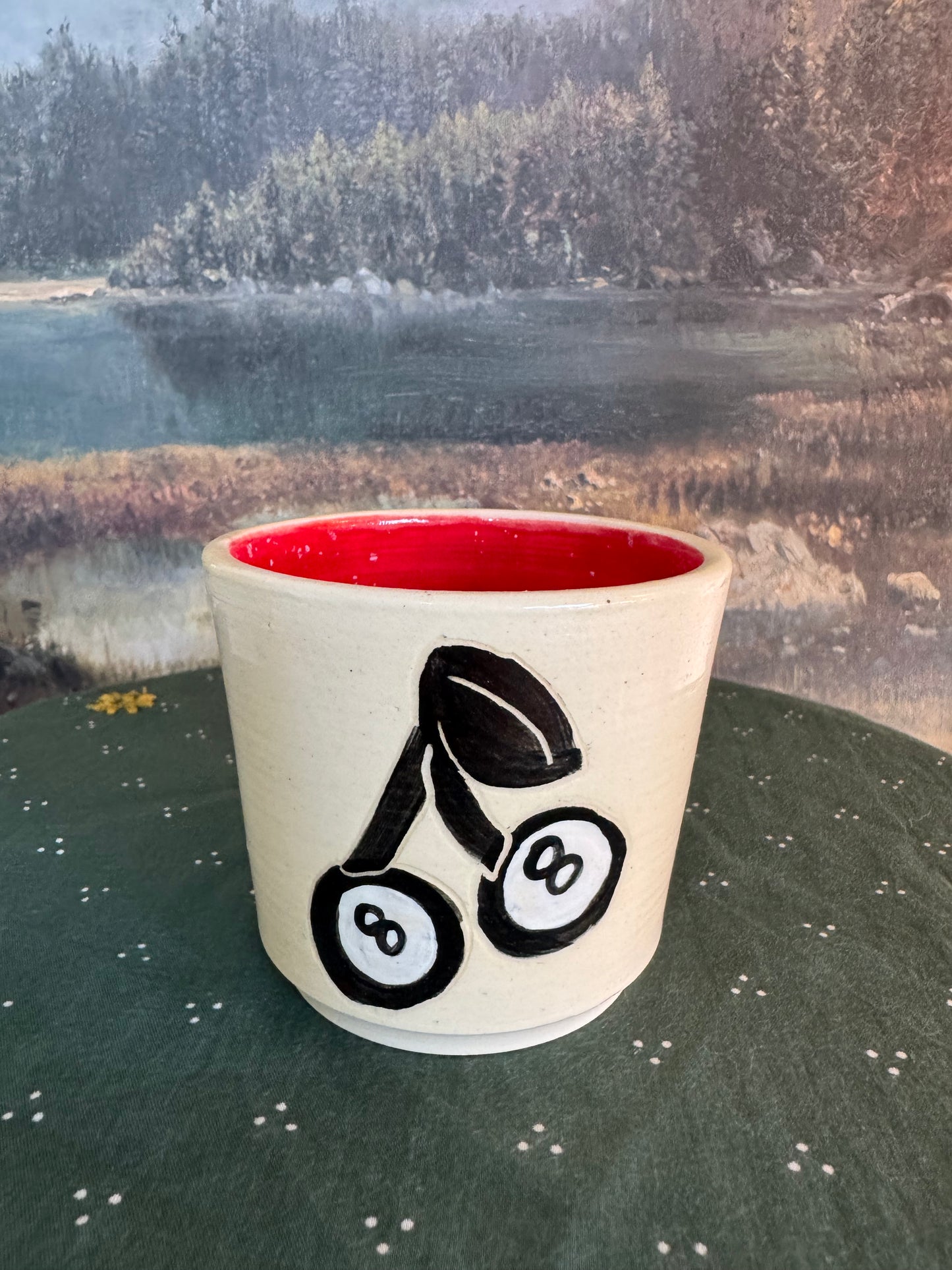 Cherry 8 Ball Cup