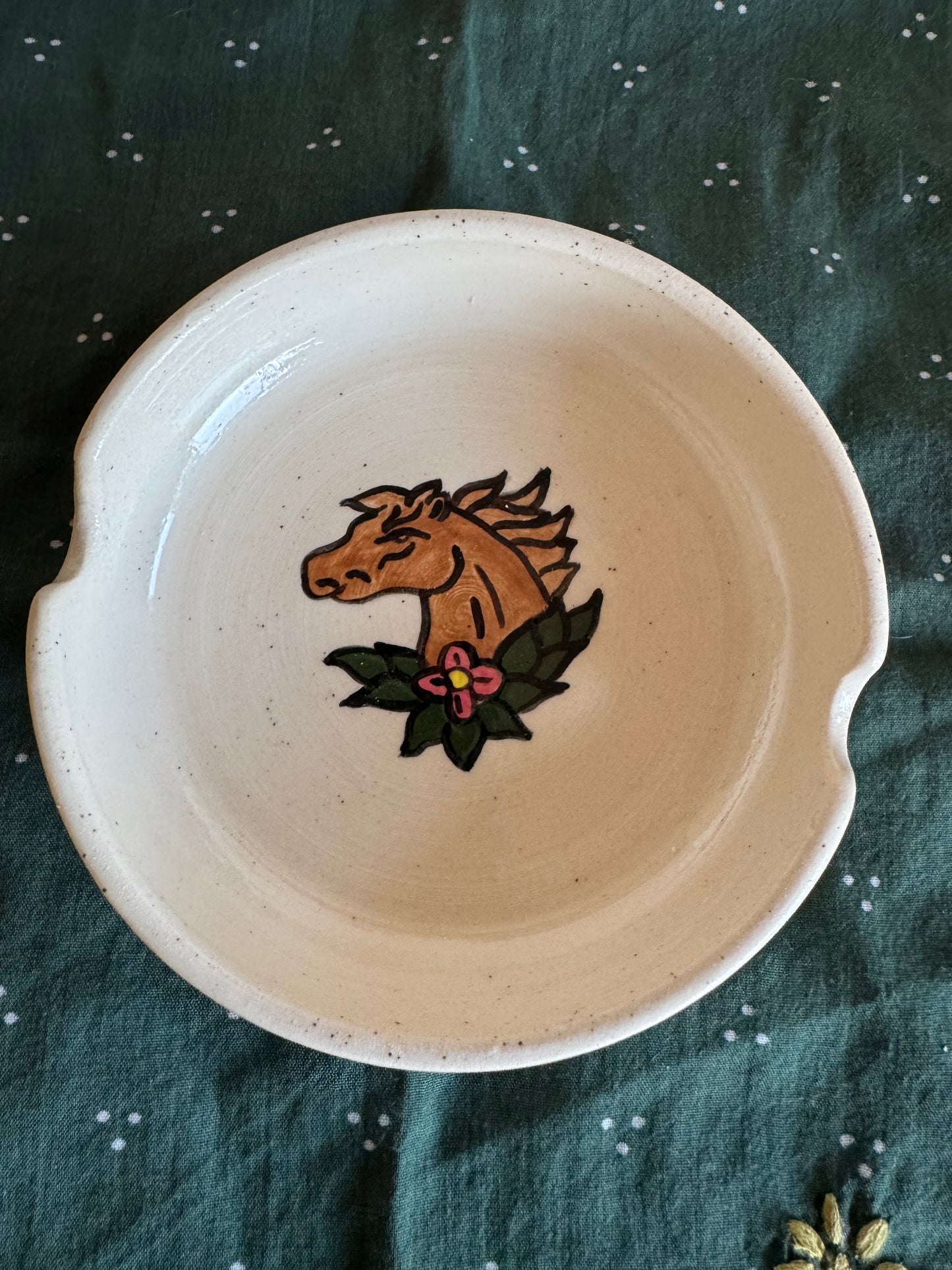 Year of The Horse Ashtray