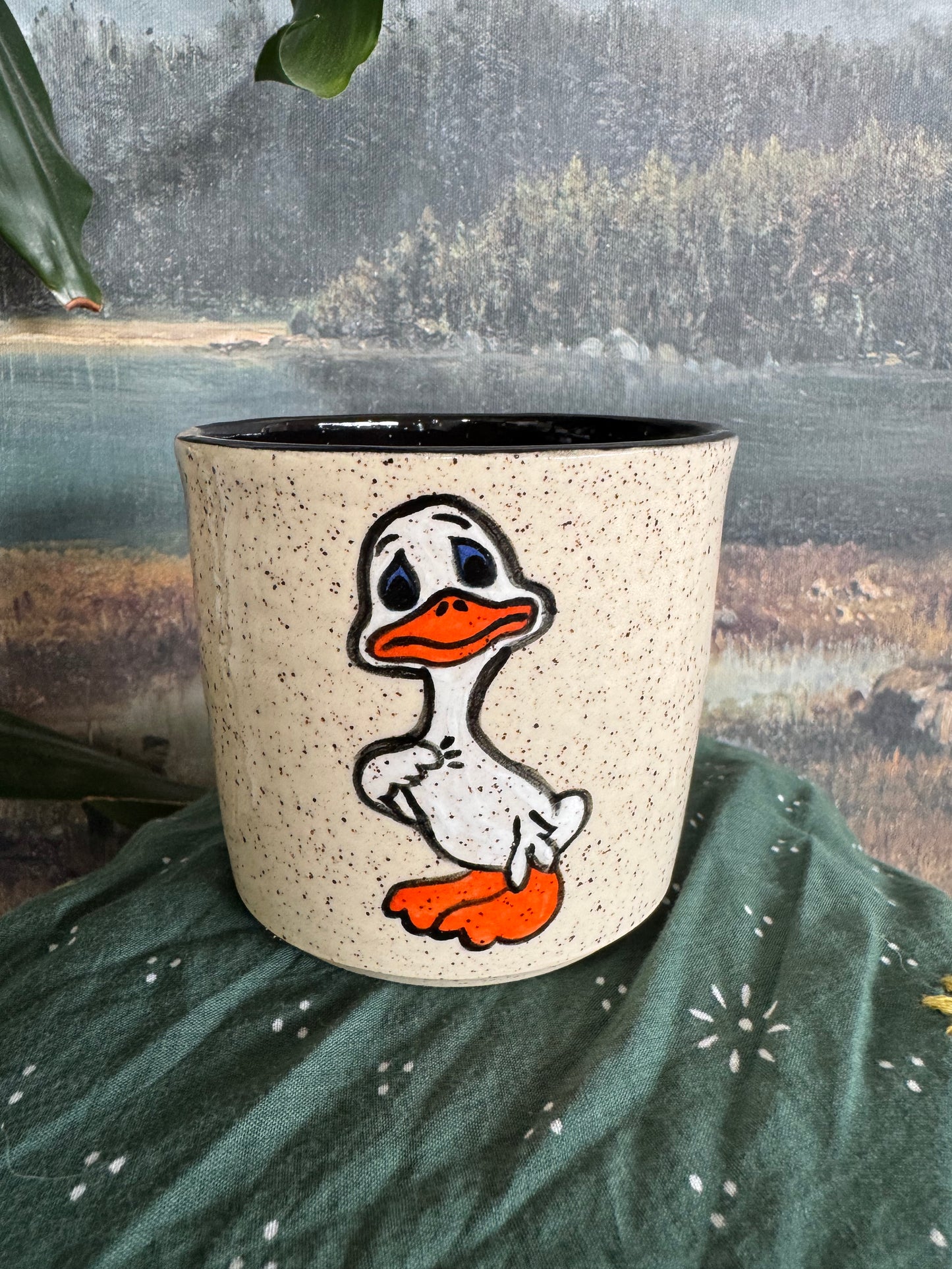 ‘Who me?’ Duck Cup
