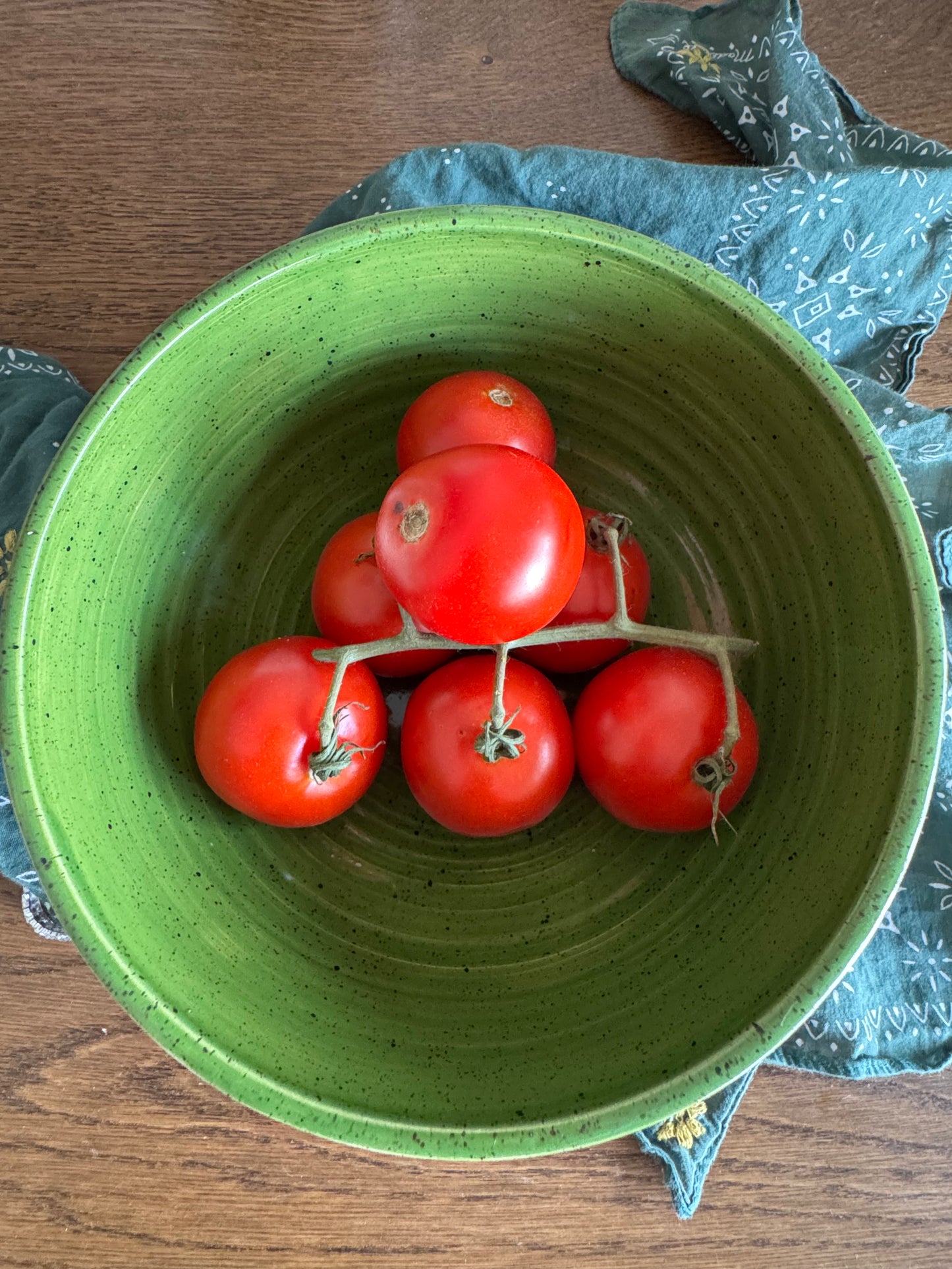 Large Green Snake Bowl