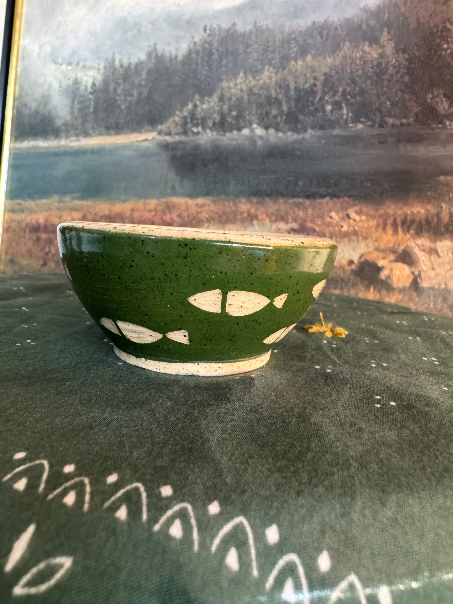 mini Green Fish Bowl