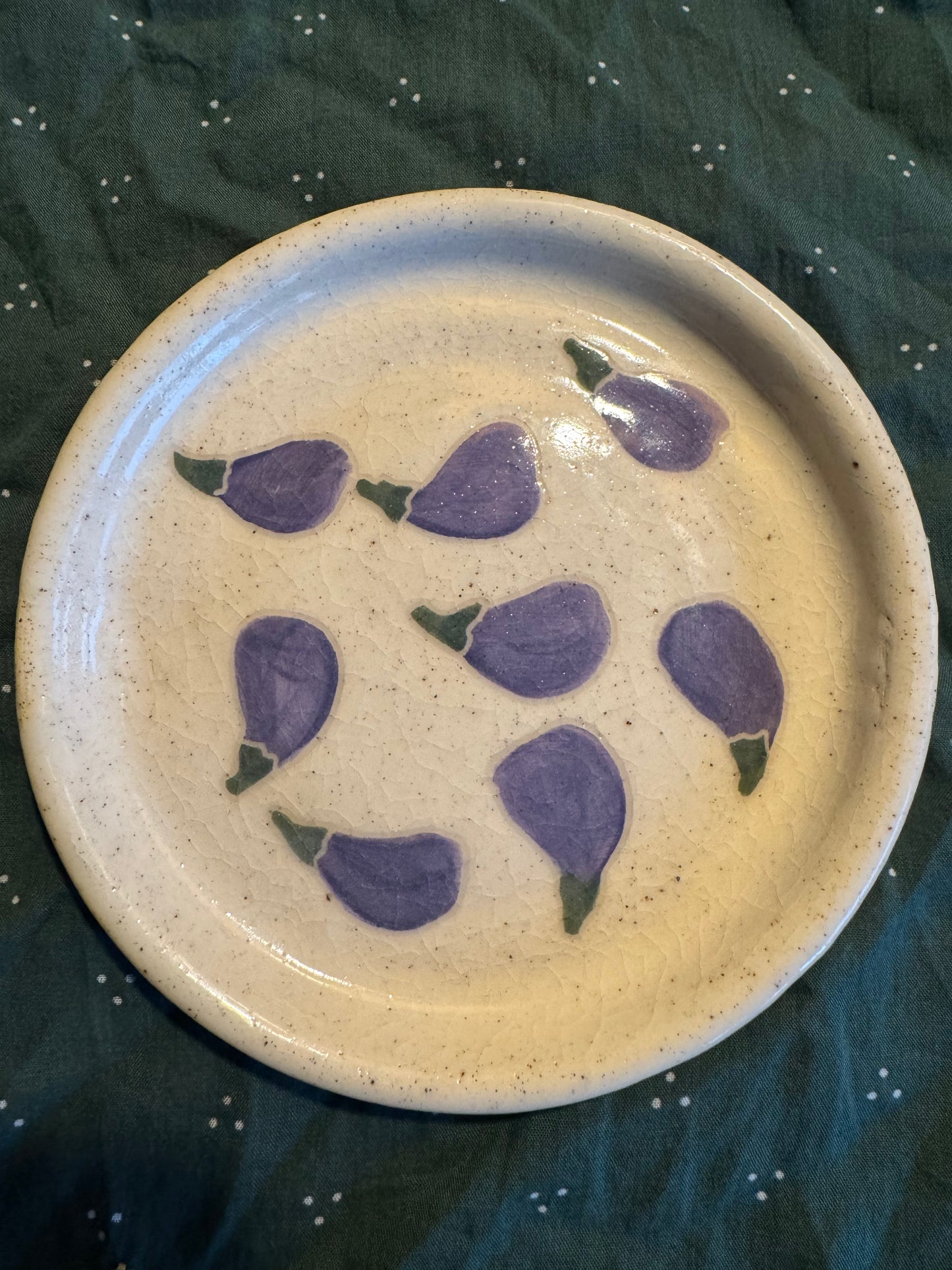 Eggplant Plate