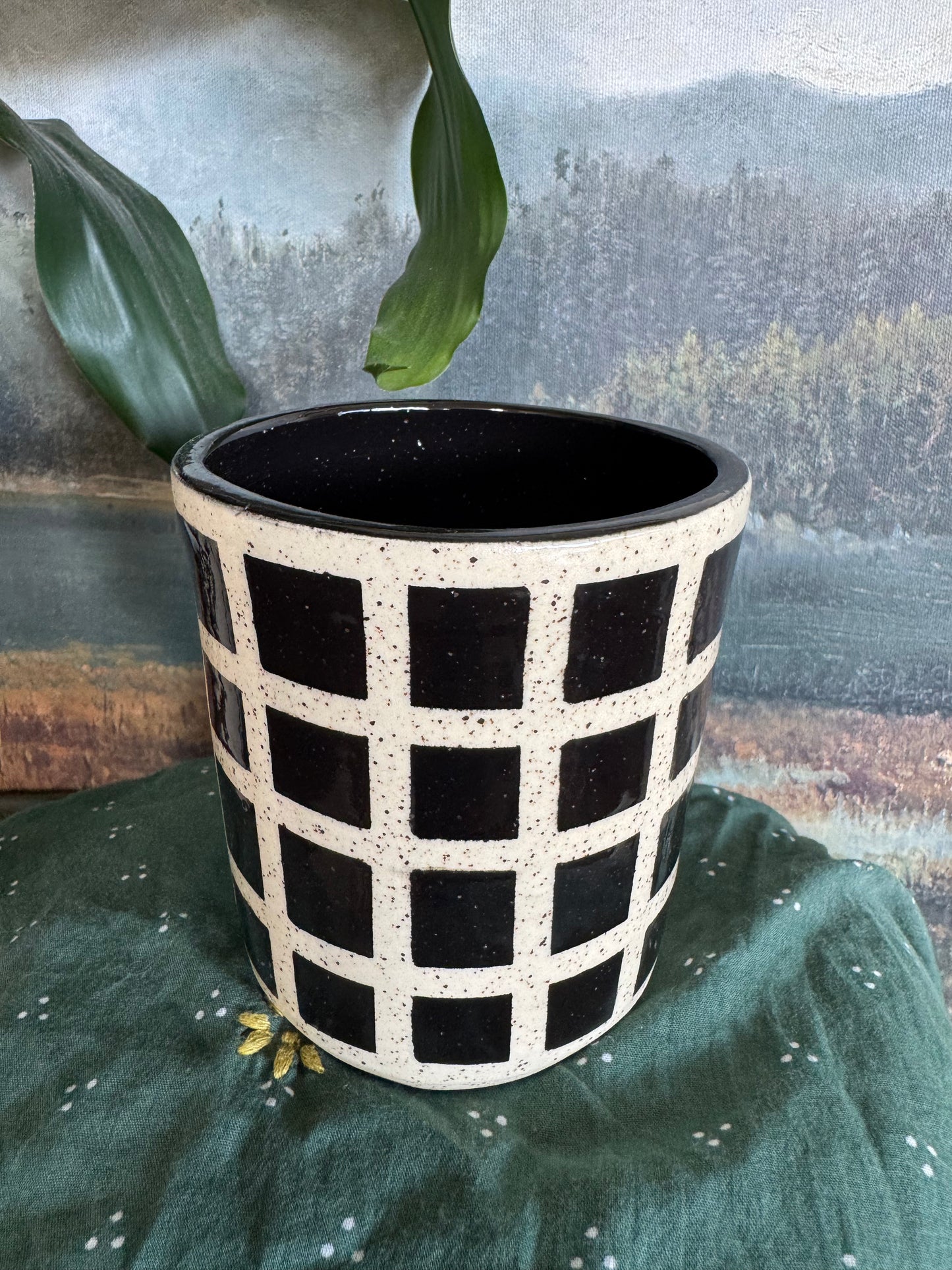 Black Tile Cup