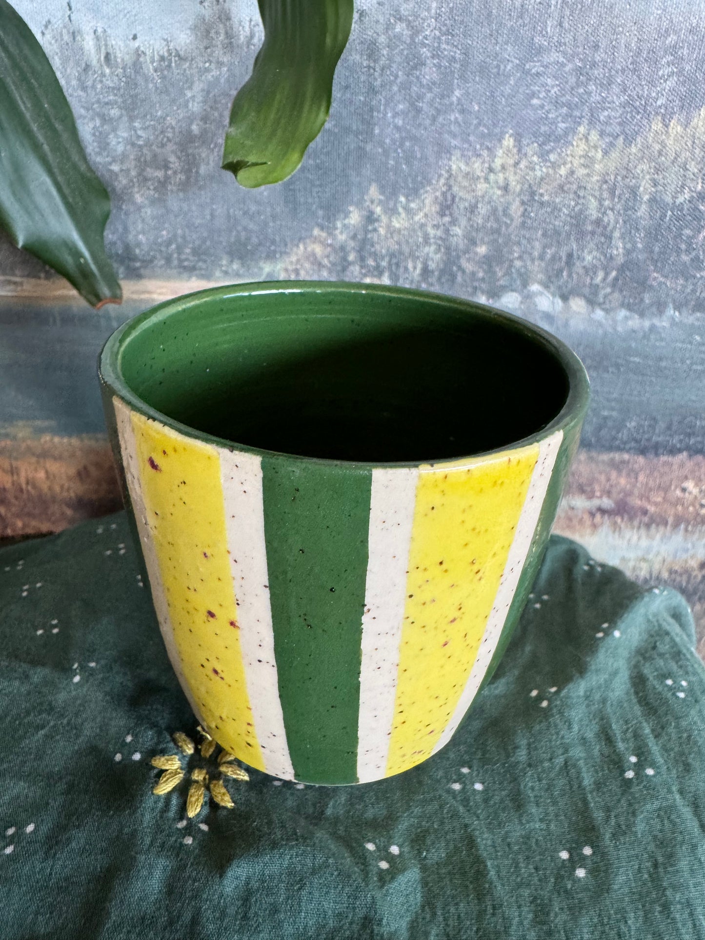 Striped Cup