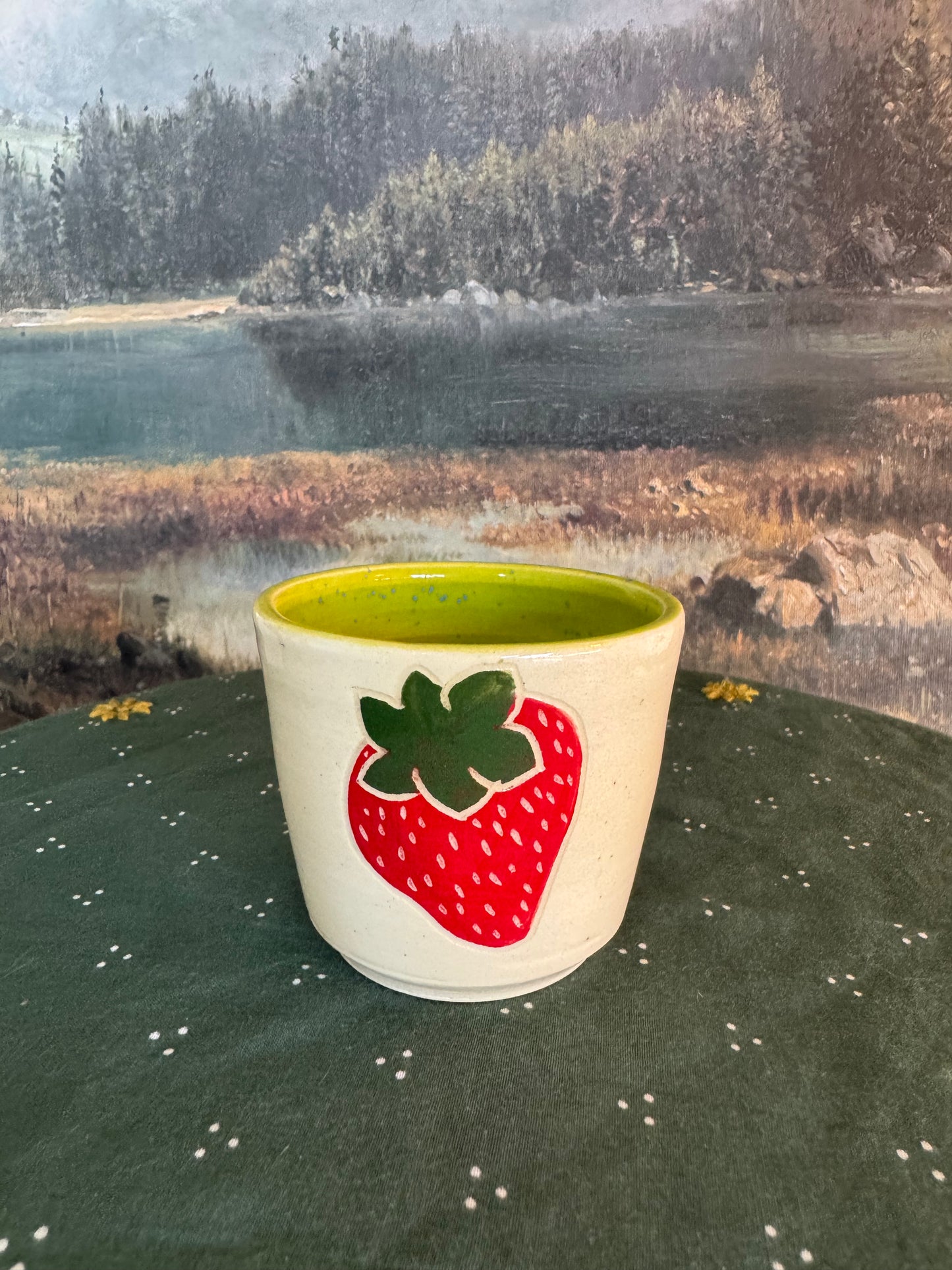 Strawberry Espresso Cup
