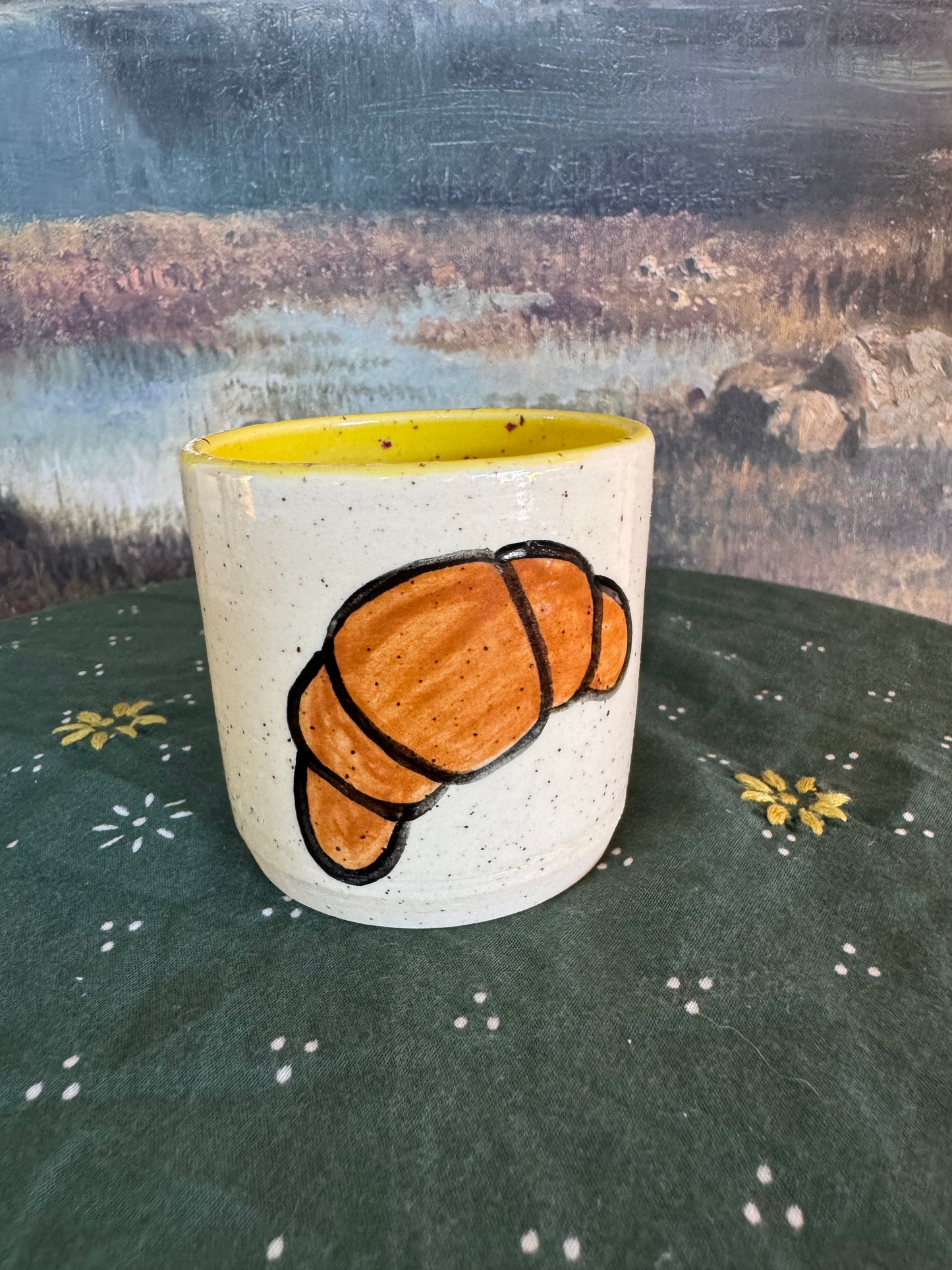 Croissant Espresso Cup