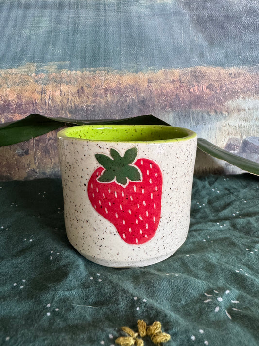 Strawberry Espresso Cup