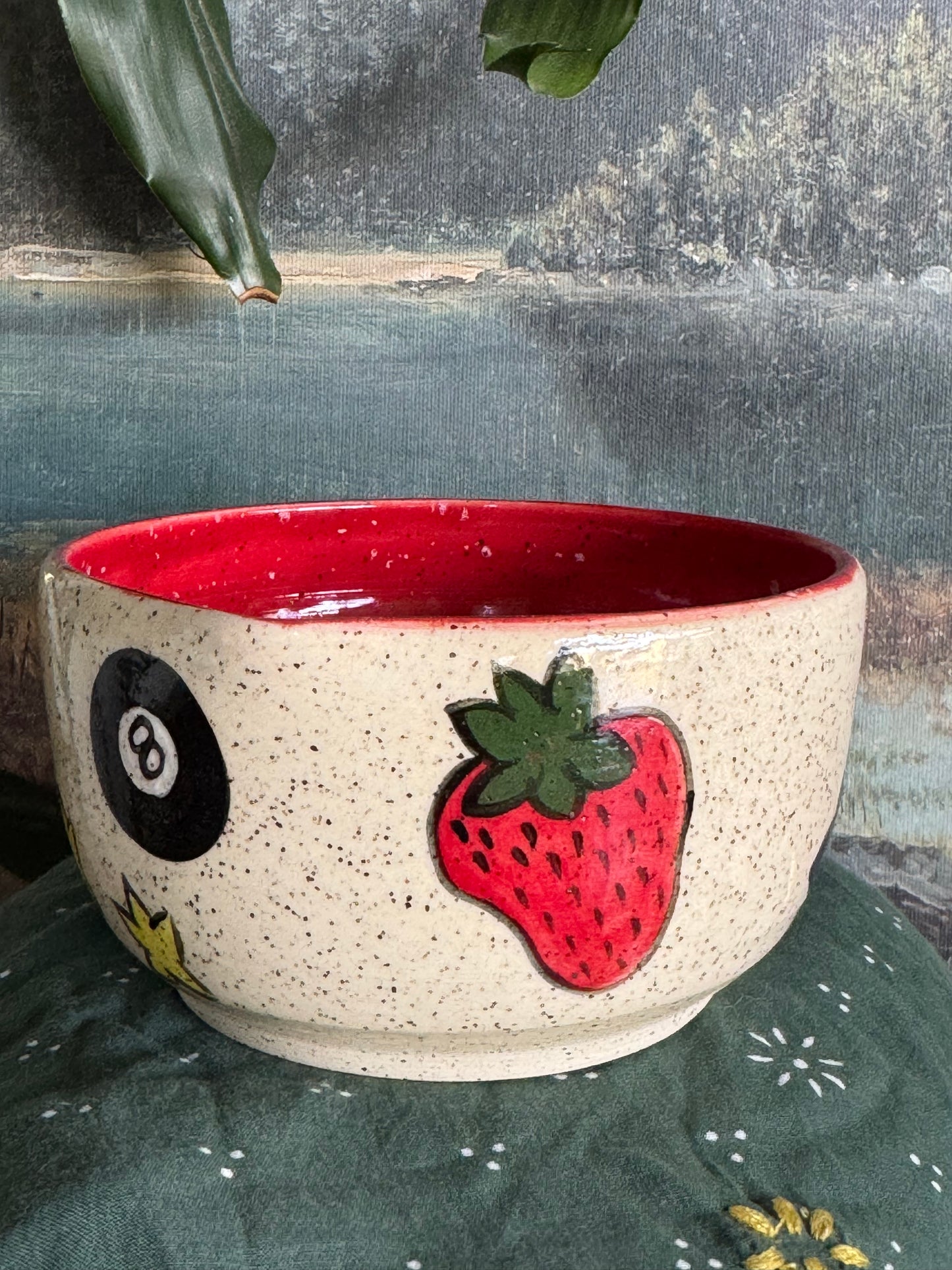 Tattoo Matcha Bowl (SECOND)