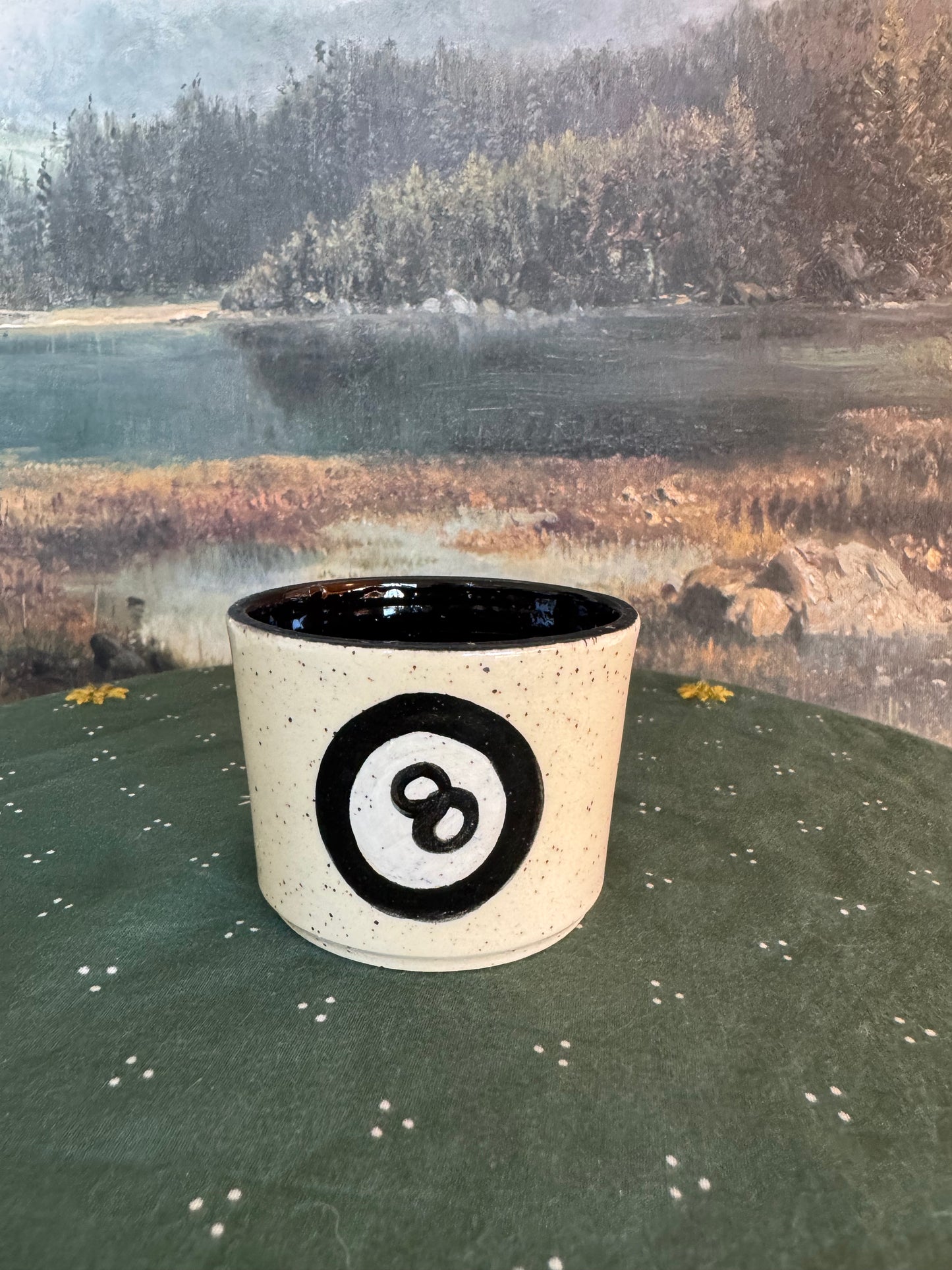 8 Ball Espresso Cup