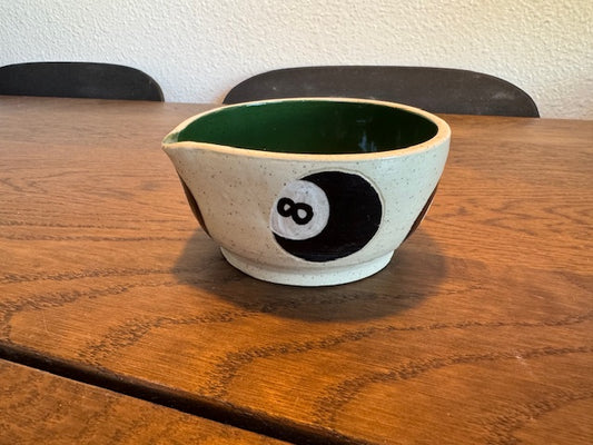 8 ball Matcha Bowl