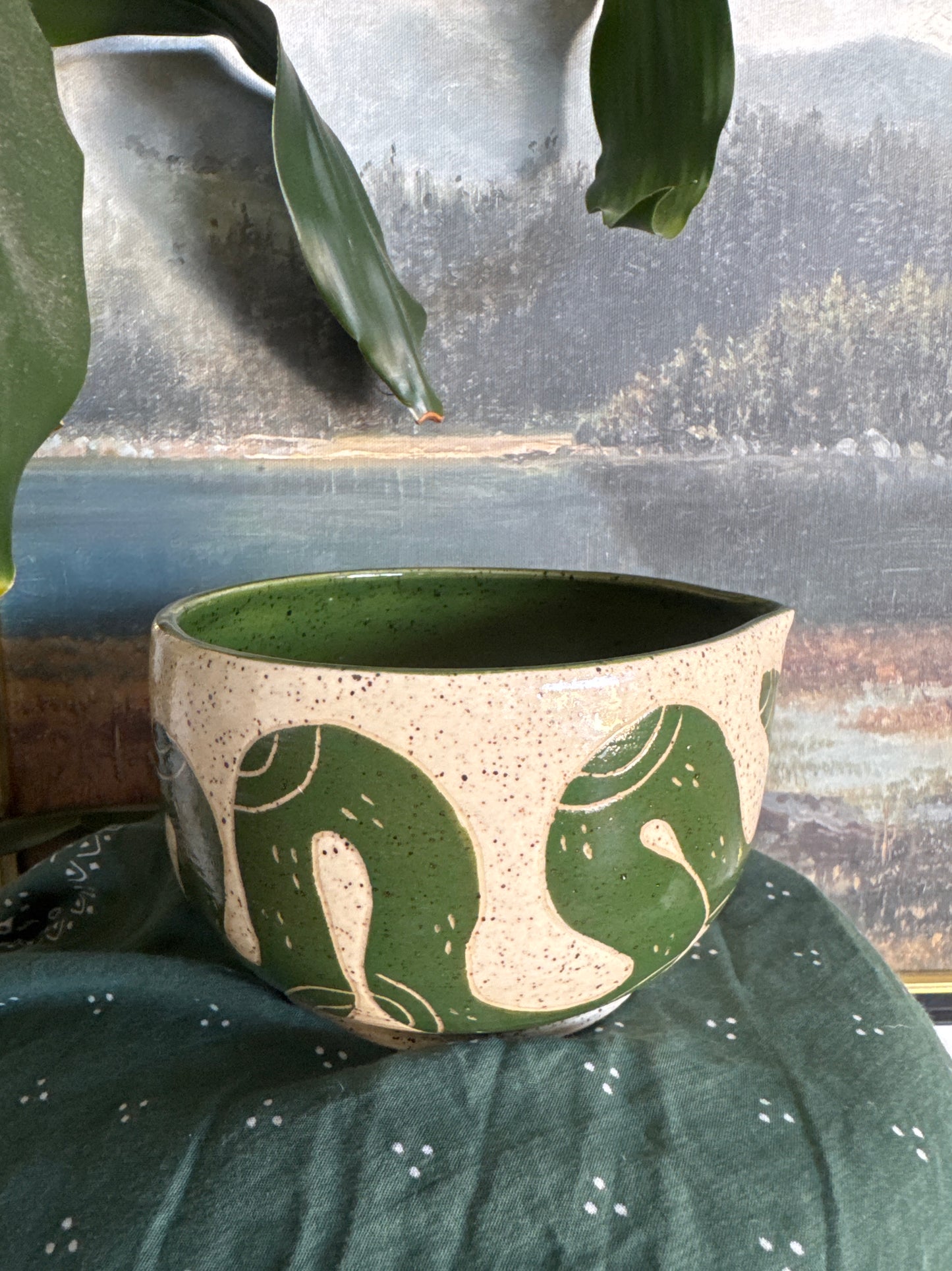 Green Snake Matcha Bowl
