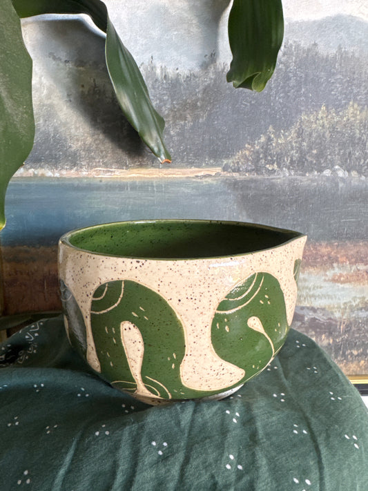 Green Snake Matcha Bowl