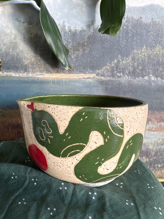 Green Snake Matcha Bowl
