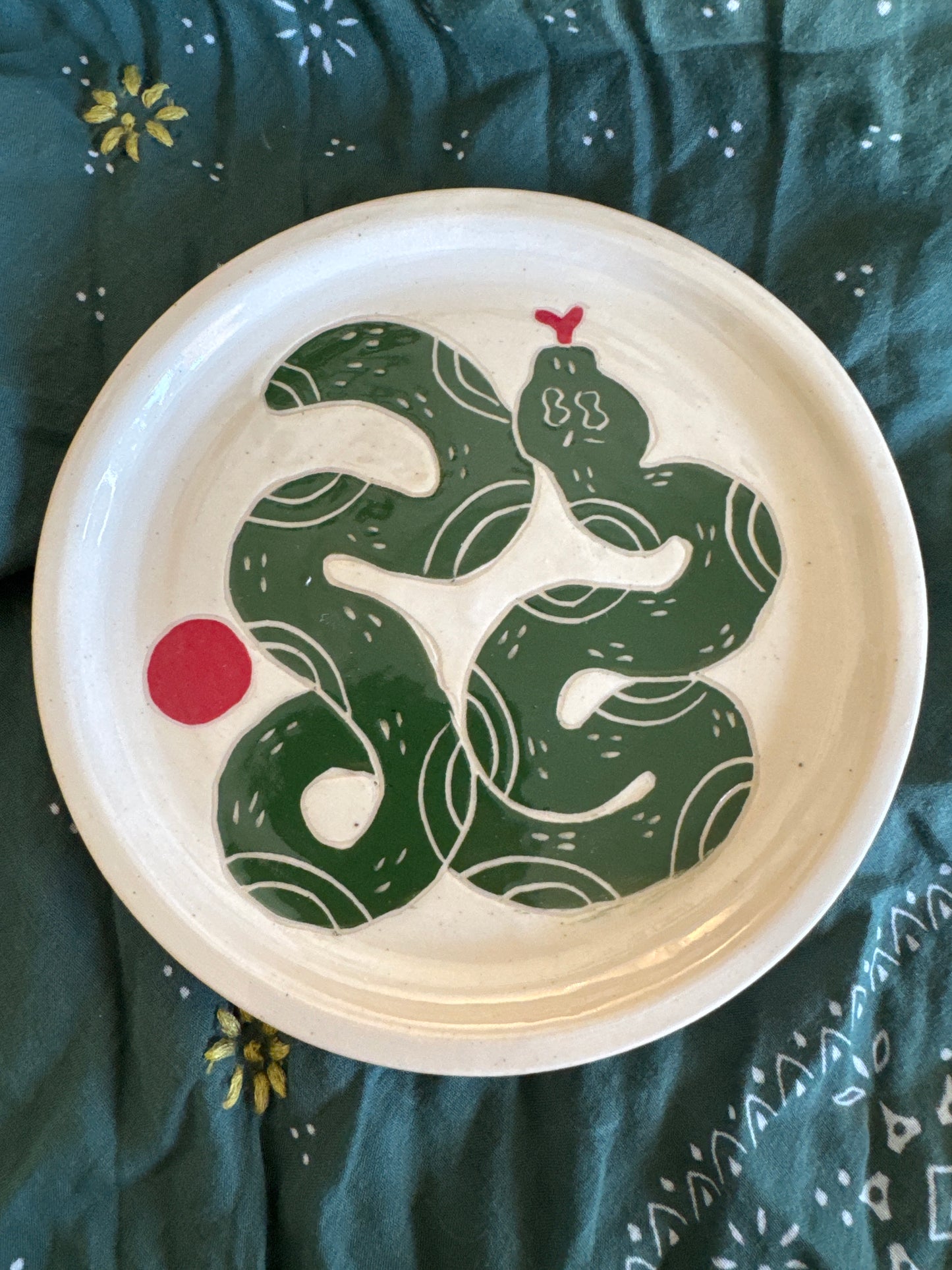 Small Snake Plate