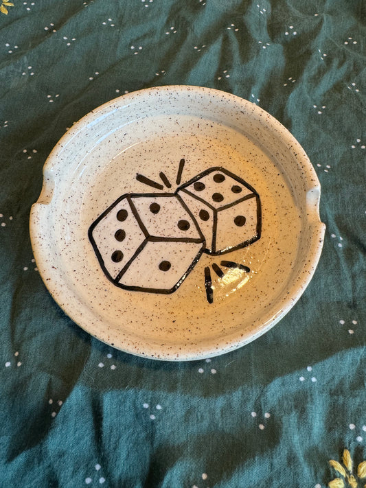 Dice Ashtray