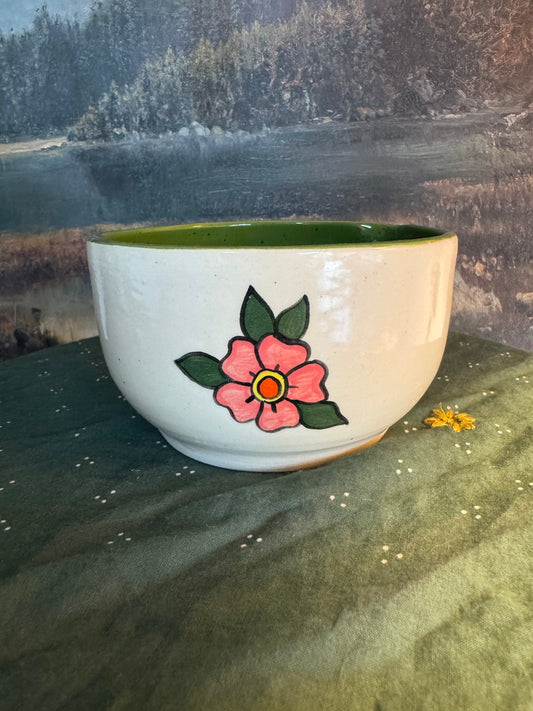 Cherry Blossom Matcha Bowl