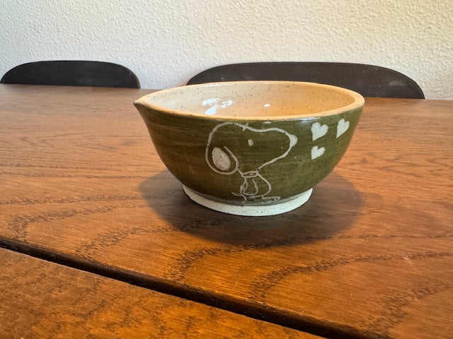 Snoopy Matcha Bowl