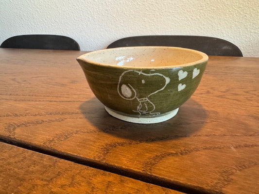 Snoopy Matcha Bowl