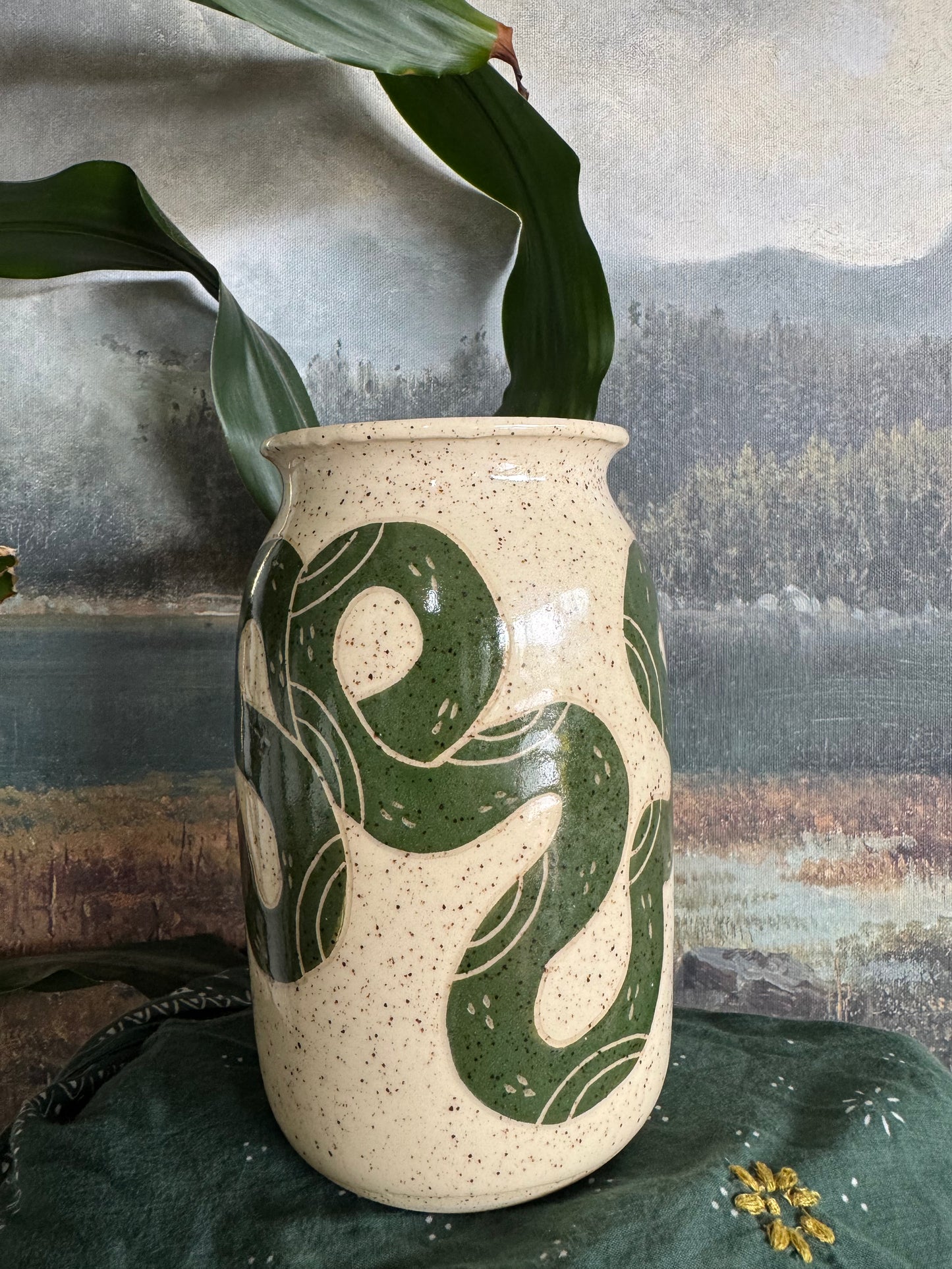 Snake Vase #6