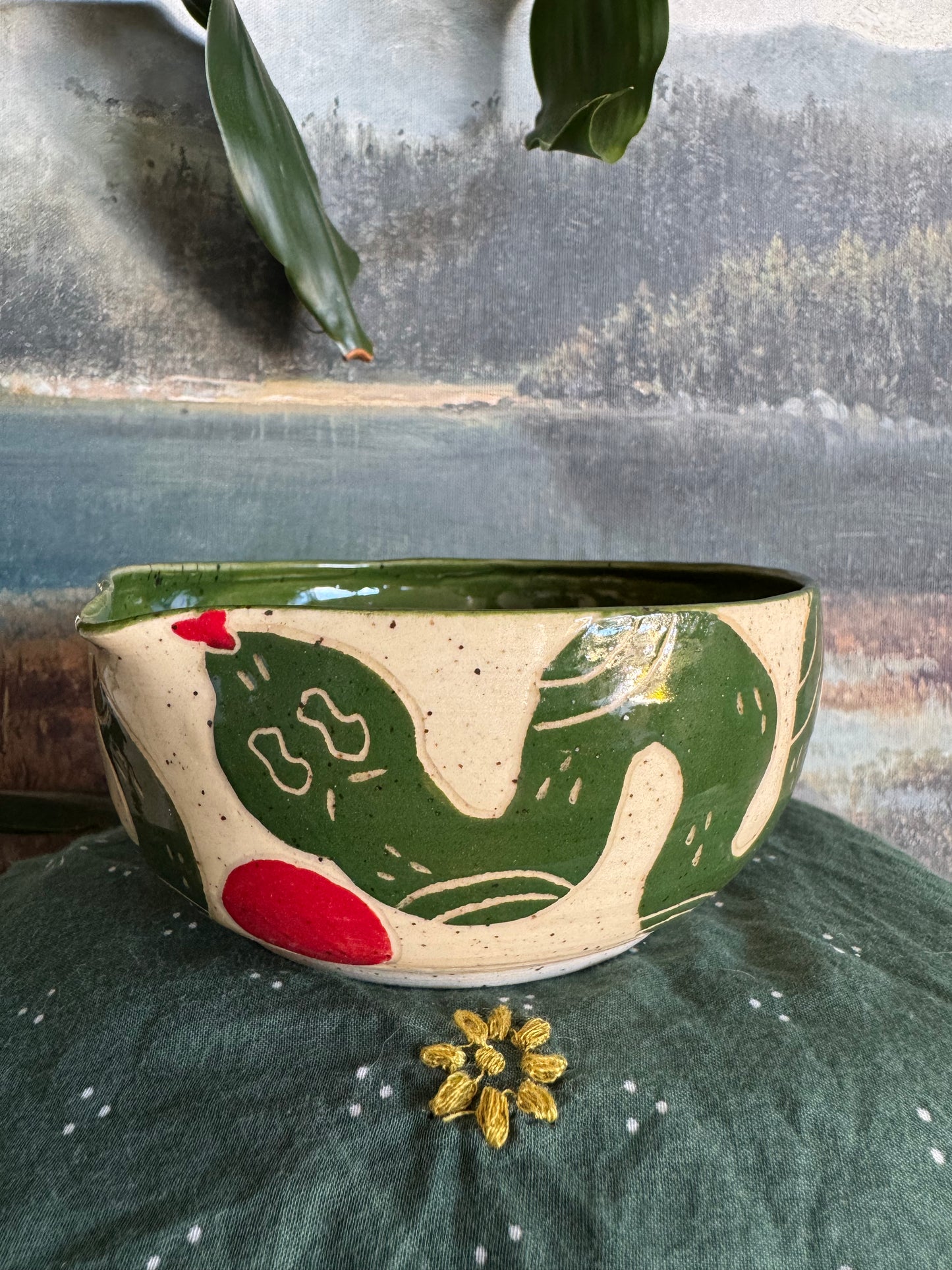 Green Snake Matcha Bowl (SECOND)