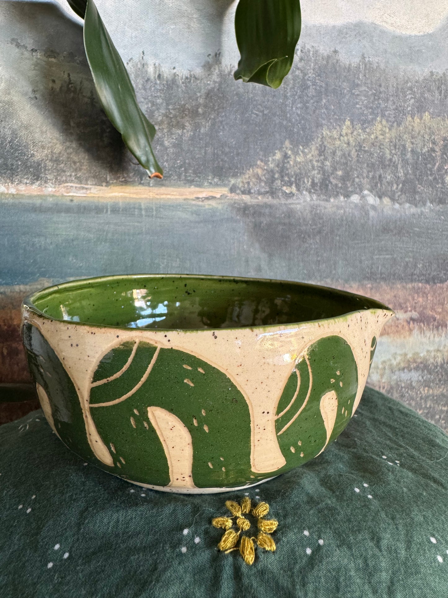 Green Snake Matcha Bowl (SECOND)