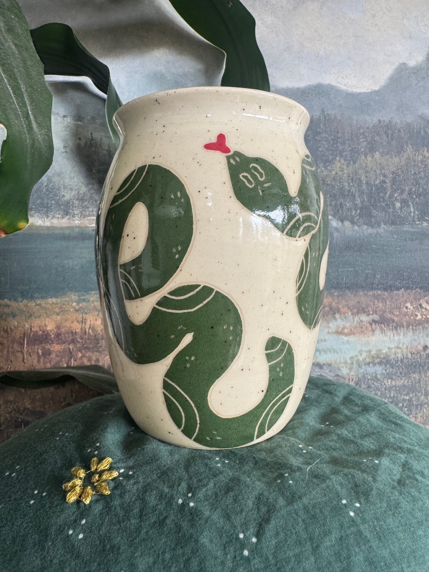 Snake Vase #5