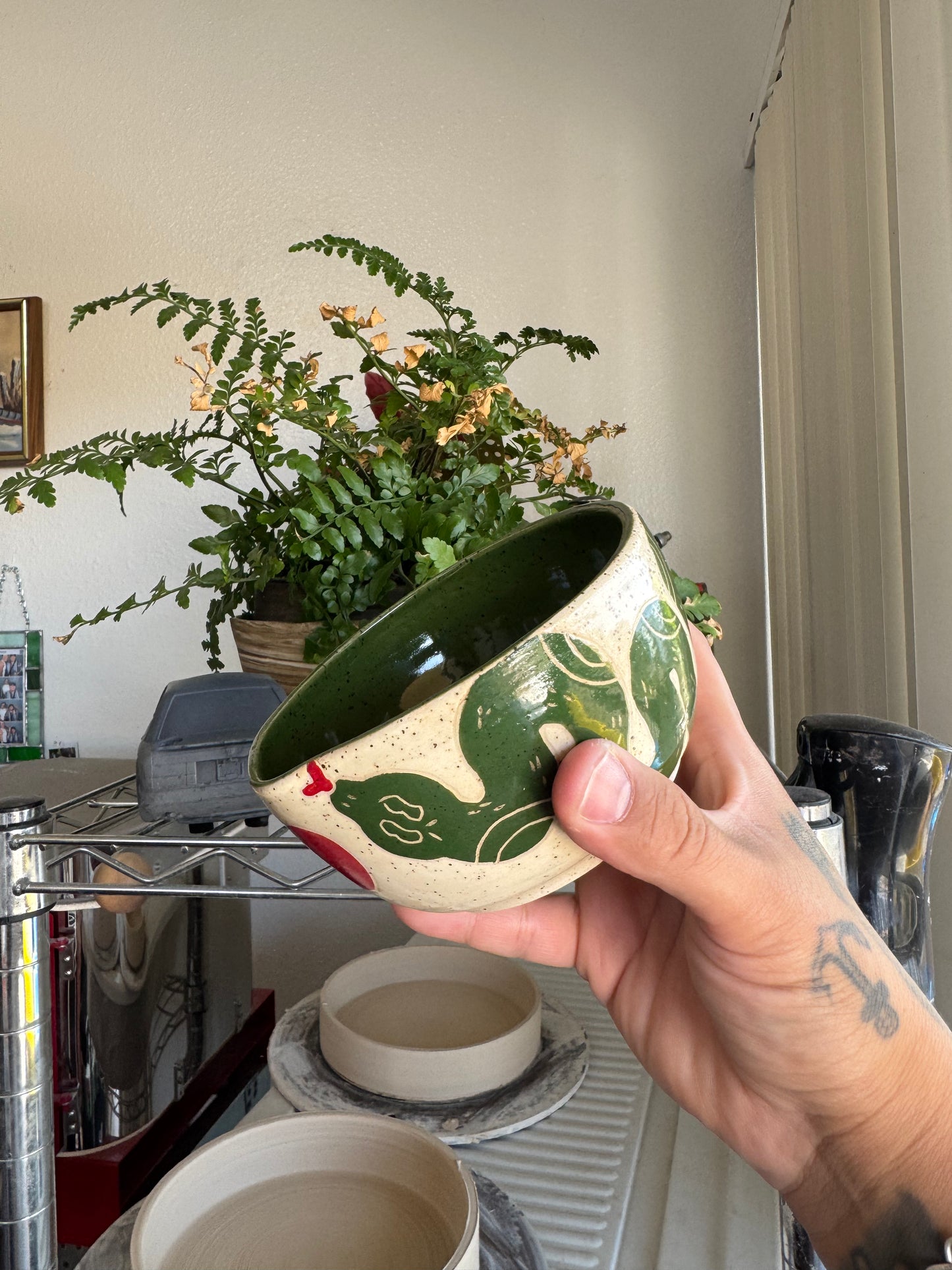 Green Snake Matcha Bowl