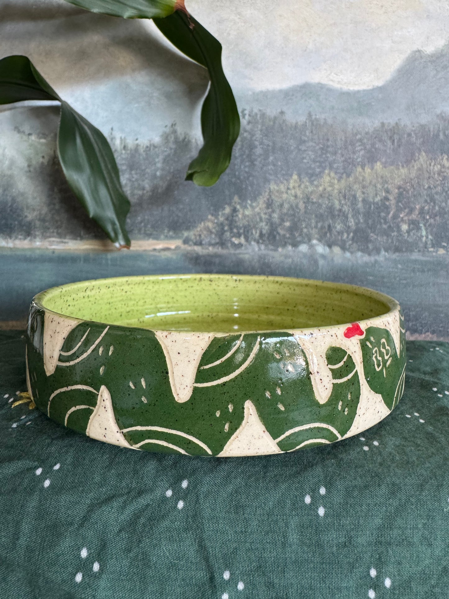 Small Snake Dog Bowl/Dish