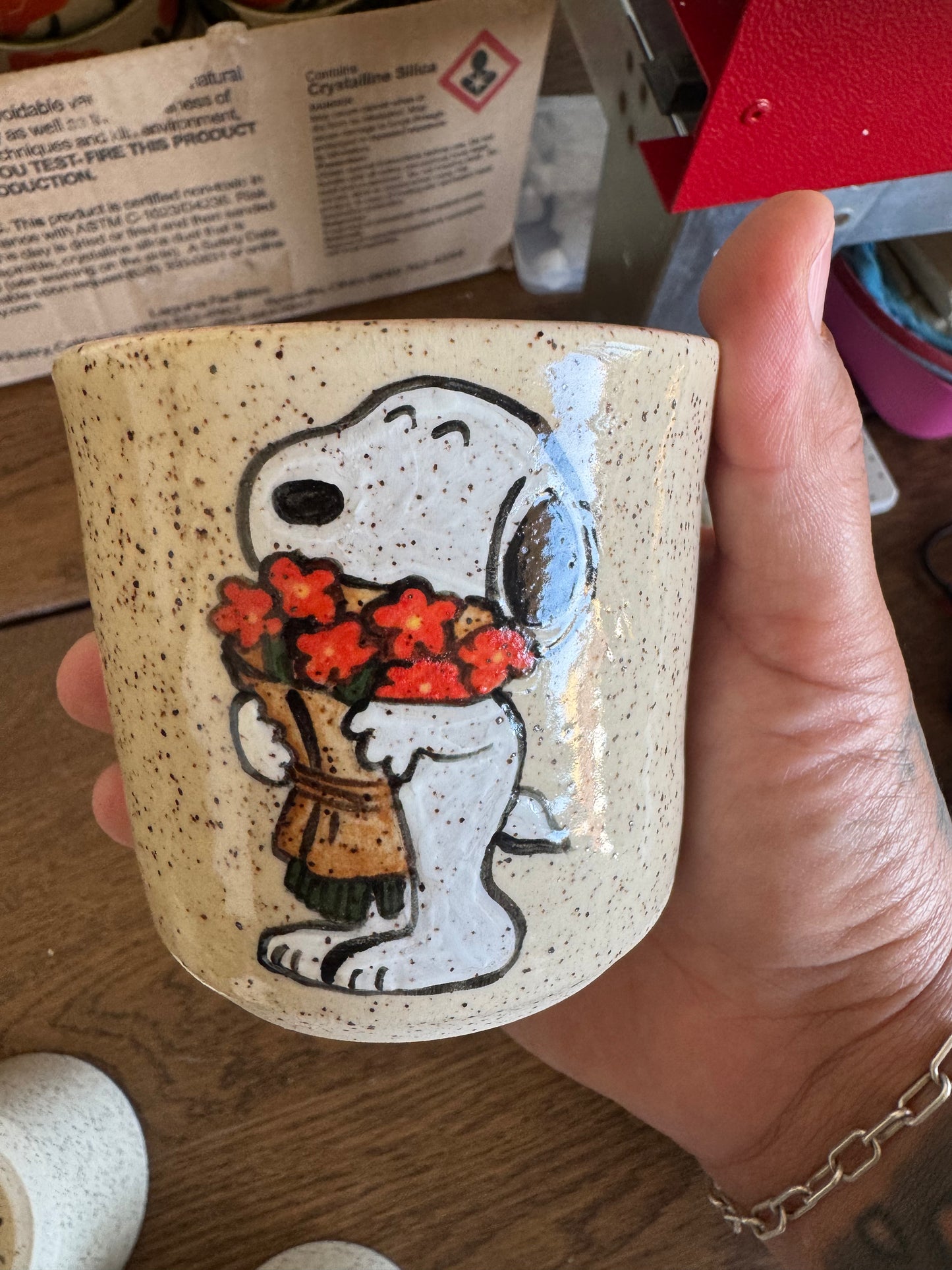 Snoopy Flower Cup (SECOND)