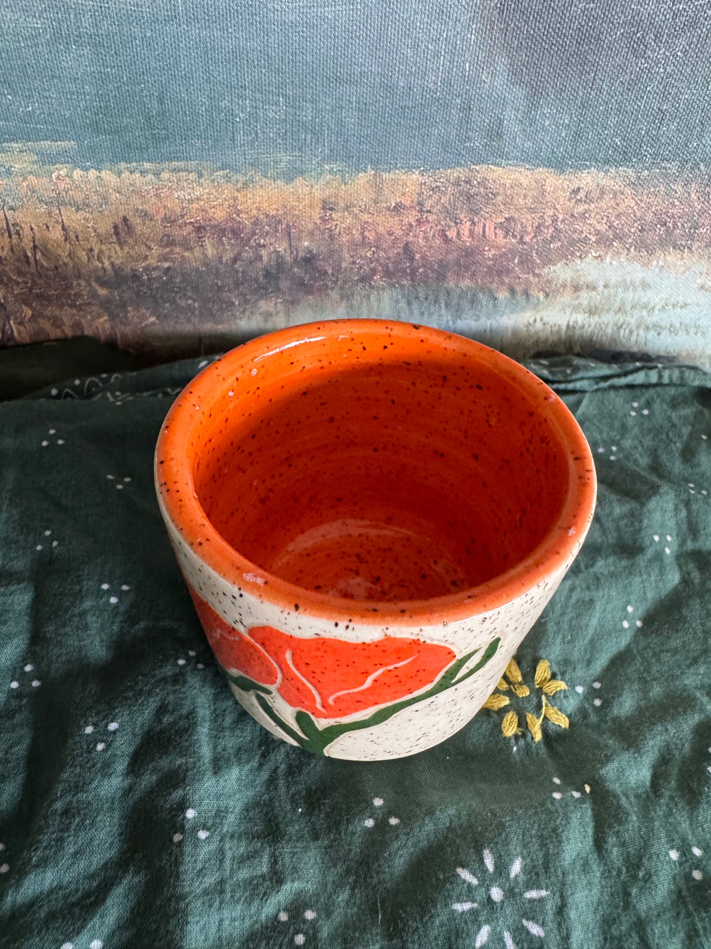 Poppy Espresso Cup