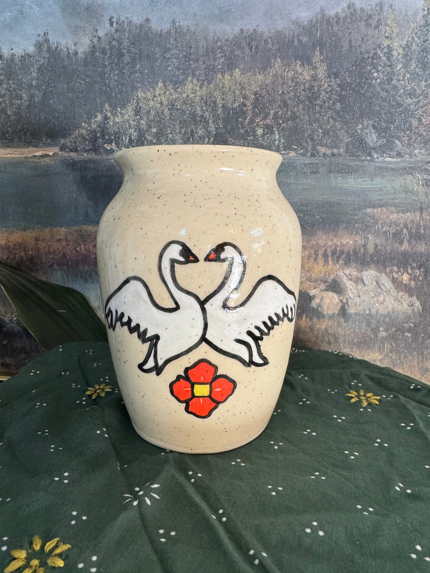 Birds of a Feather Vase