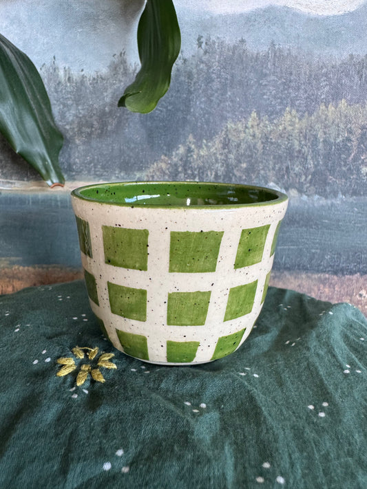 Green Tile Espresso Cup