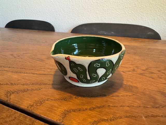 Snake Matcha bowl