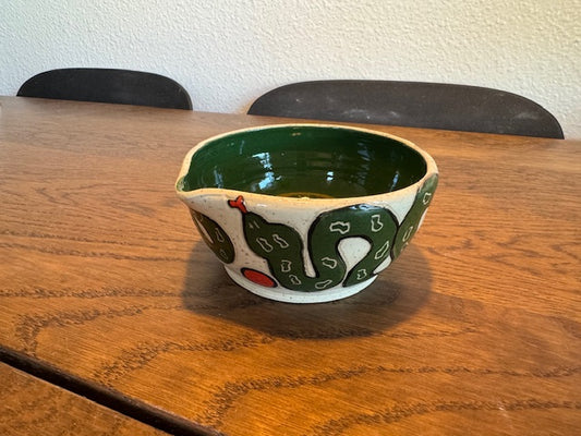 Snake Matcha bowl