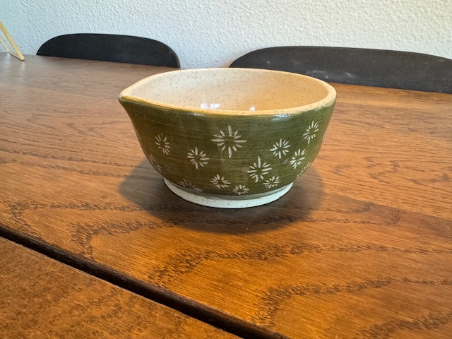Green stars Matcha Bowl