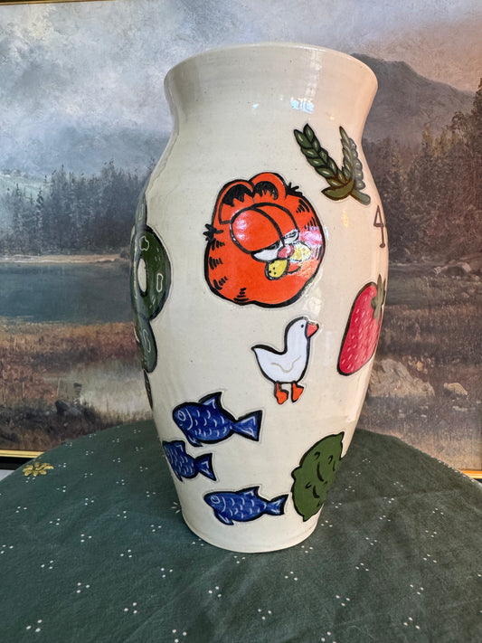 Tattooed Vase
