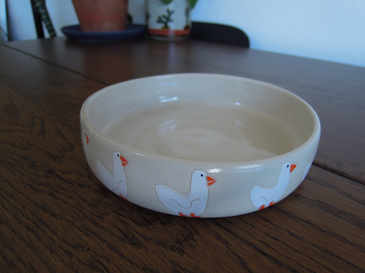 goose dog bowl